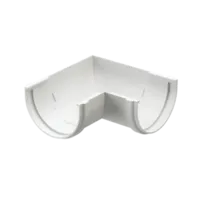 Docke STANDARD Угловой элемент 120 мм * 90°(Белый)