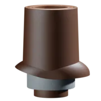 Docke PREMIUM/ Выход канализационный ИЗЛ-110/500/ Труба/ Тёмно-коричневый