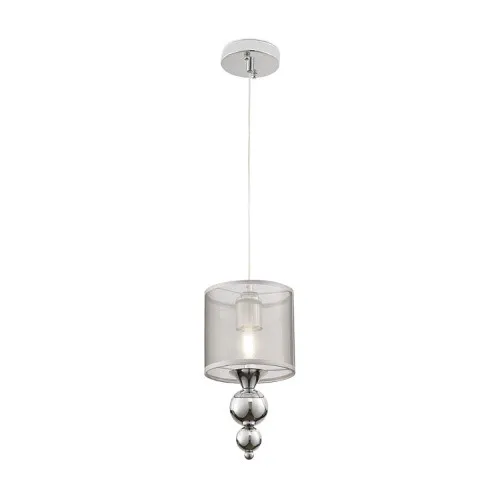 Светильник подвесной Freya Lauren Е27 40 Вт 2,6 кв.м хром IP20 (FR5093PL-01CH)