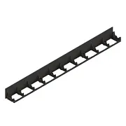 Пластиковый бордюр Standartpark 0,08х1 м черный