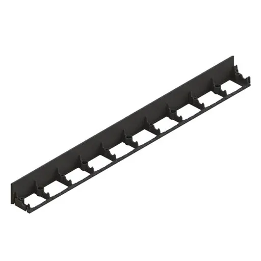 Пластиковый бордюр Standartpark 0,08х1 м черный