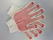 Перчатки хлопчатобумажные 4 нити с ПВХ покрытием